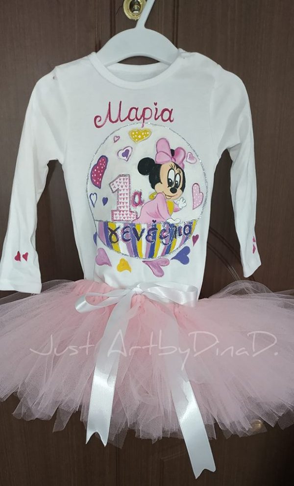 set tutu-tshirt minnie mouse