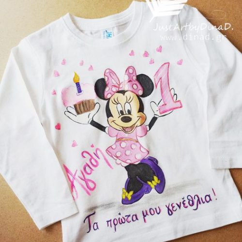 paidiko blouzaki genethlion minnie mouse