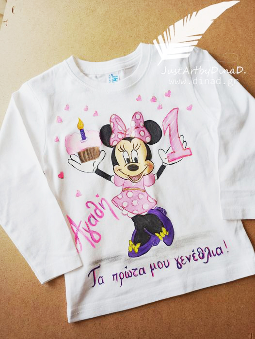 paidiko blouzaki genethlion minnie mouse