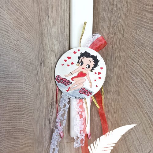 pasxalini lampada zografismeni betty boop